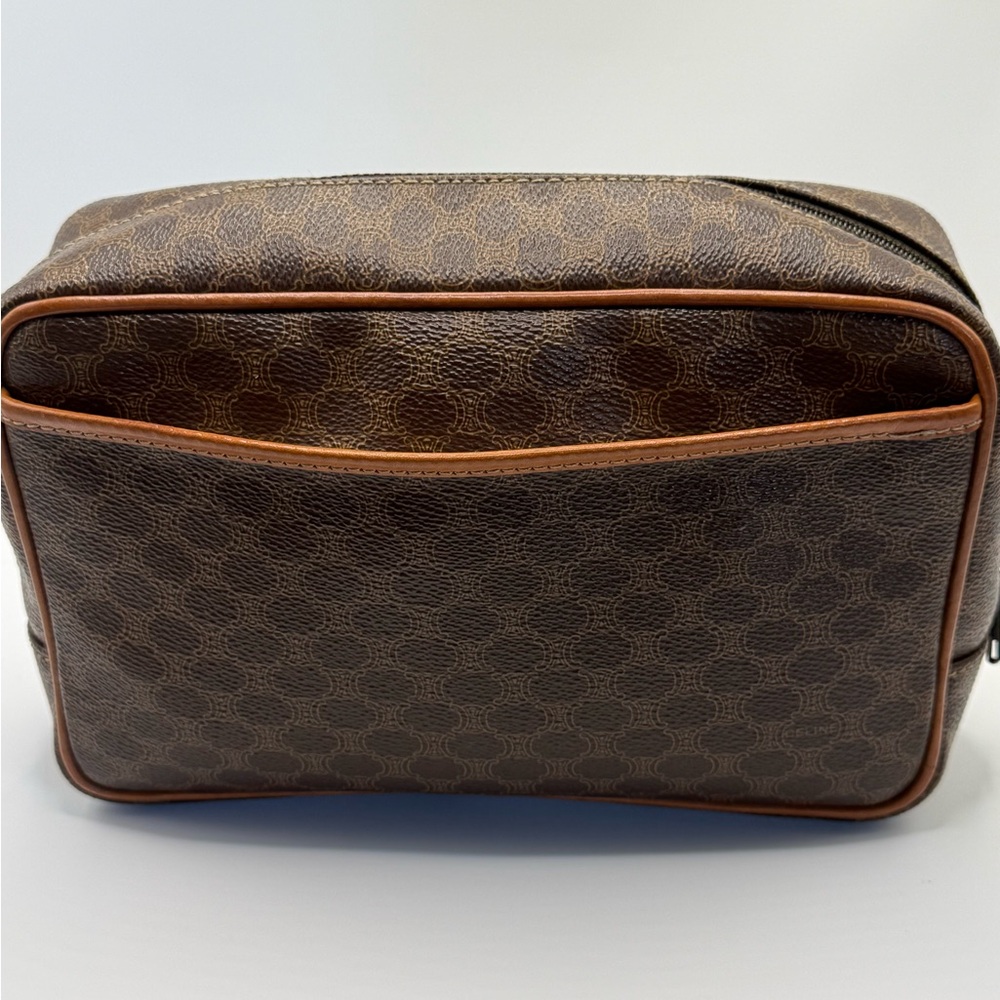 Celine Toiletry Cosmetic Bag Authentic GUC VINTAGE - Picture 5 of 14